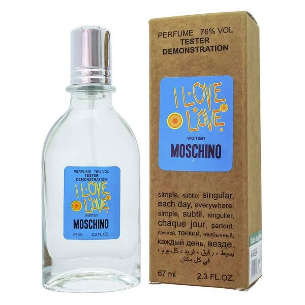 Tester Moschino I Love Love, edp., 67ml